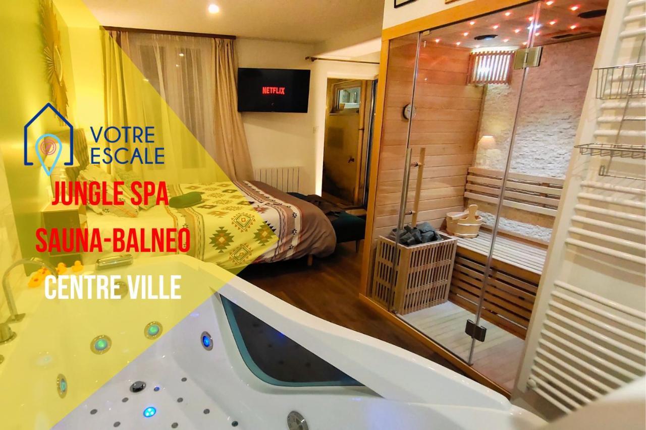 Votre Escale Jungle Sauna & Spa Ниор Екстериор снимка